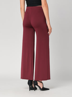 Pantalone a zampa con gioiello