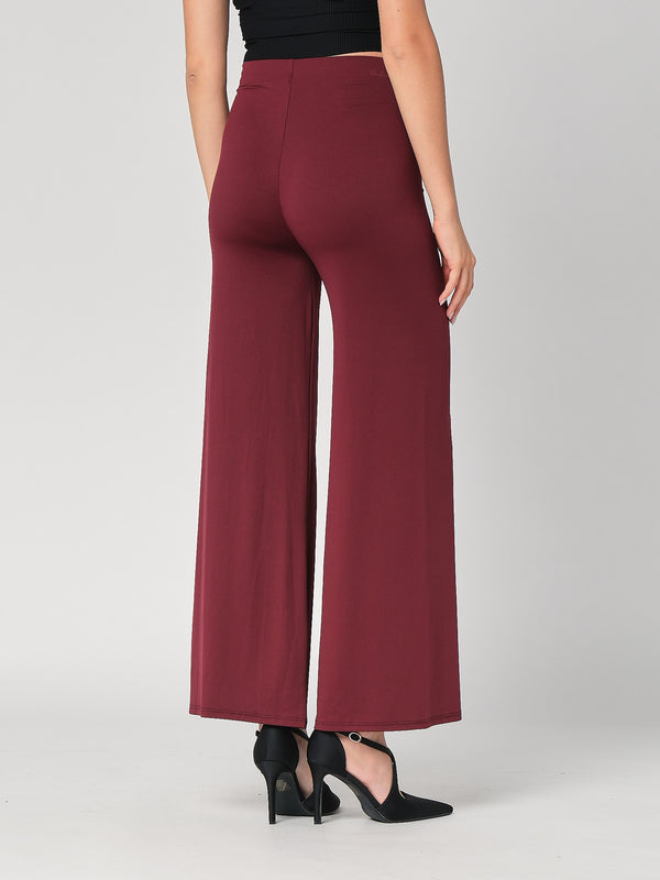 Pantalone a zampa con gioiello