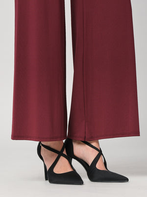 Pantalone a zampa con gioiello