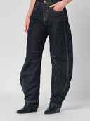 Jeans gamba larga