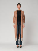 Cardigan lungo con tasche