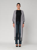 Cardigan lungo con tasche