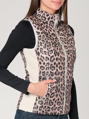 Gilet Beige animal