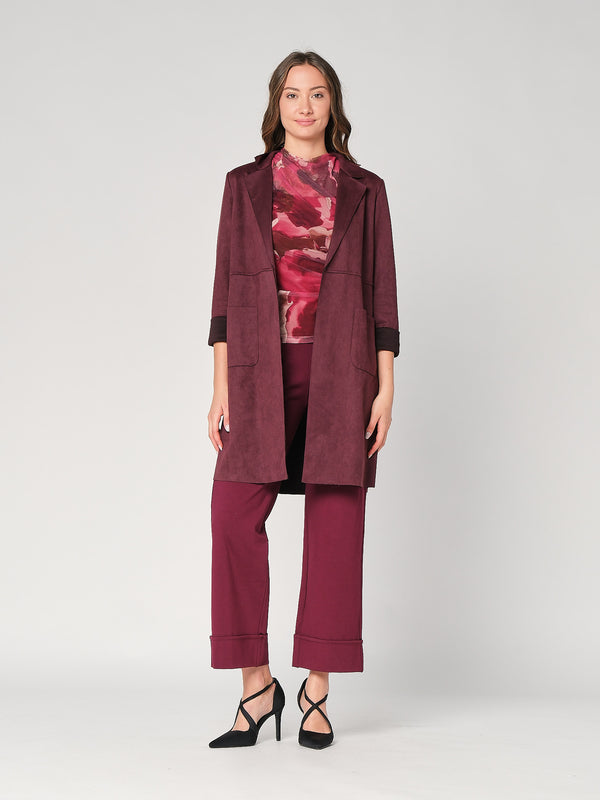 Mittelgroße Hirschlederjacke