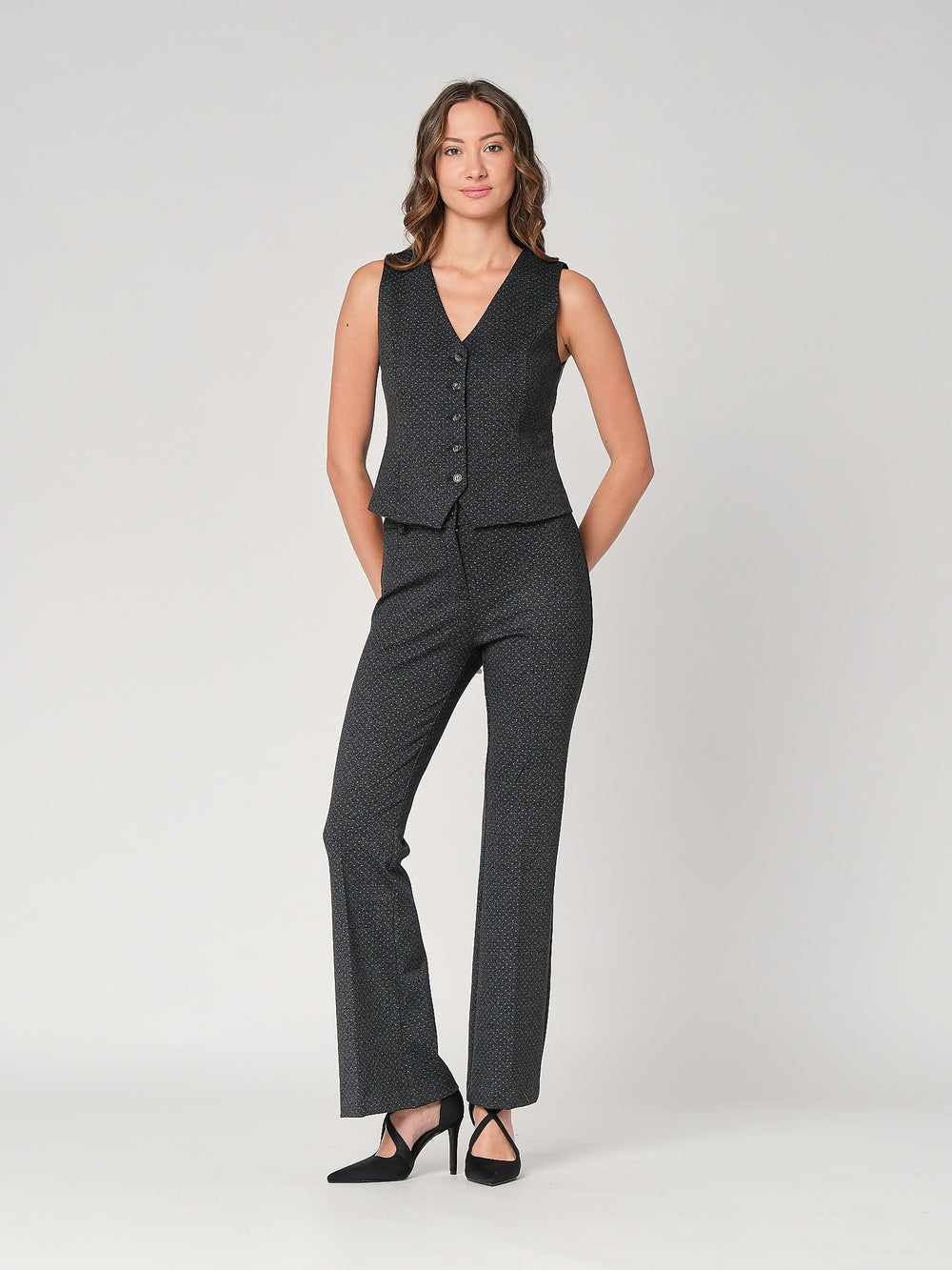 Pantalone a zampa t punto roma