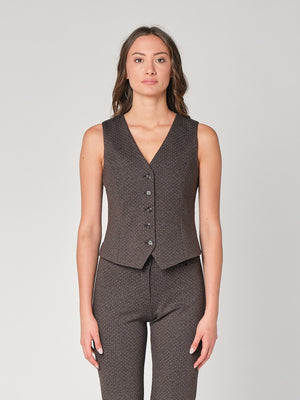 Gilet tess. punto roma