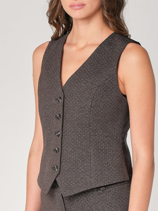 Gilet tess. punto roma