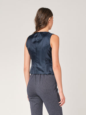 Gilet tess. punto roma