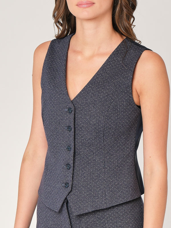 Gilet tess. punto roma