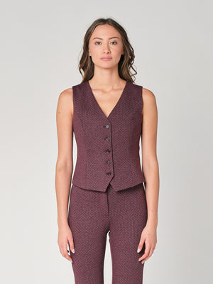 Gilet tess. punto roma