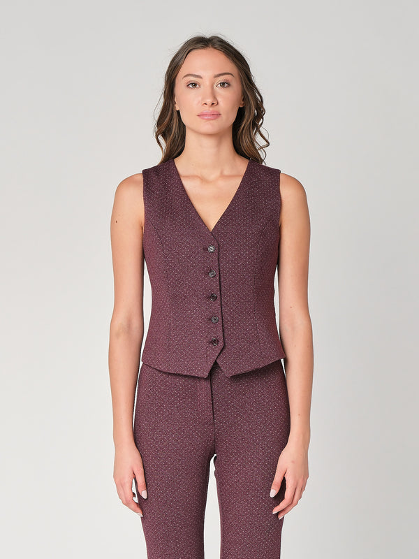 Gilet tess. punto roma