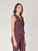 Gilet tess. punto roma
