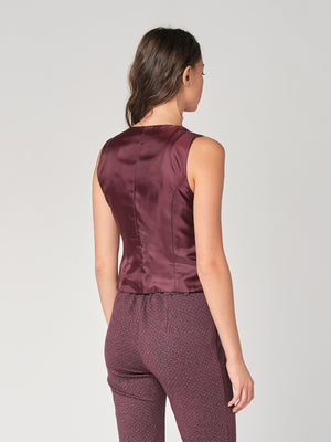 Gilet tess. punto roma
