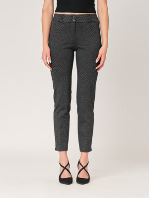 Pantalone tess. punto roma