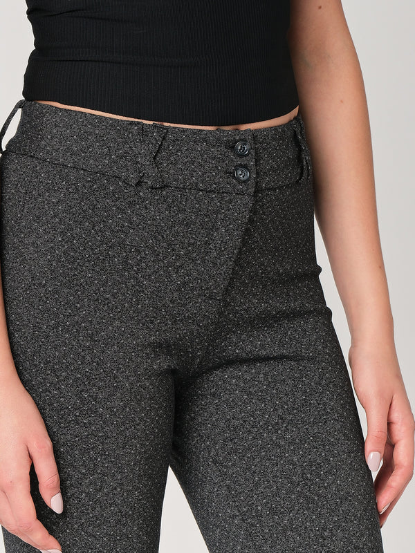 Pantalone tess. punto roma