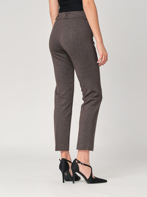 Pantalone tess. punto roma