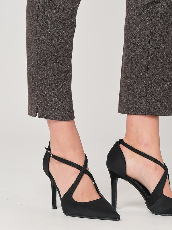 Pantalone tess. punto roma