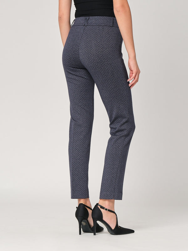 Pantalone tess. punto roma