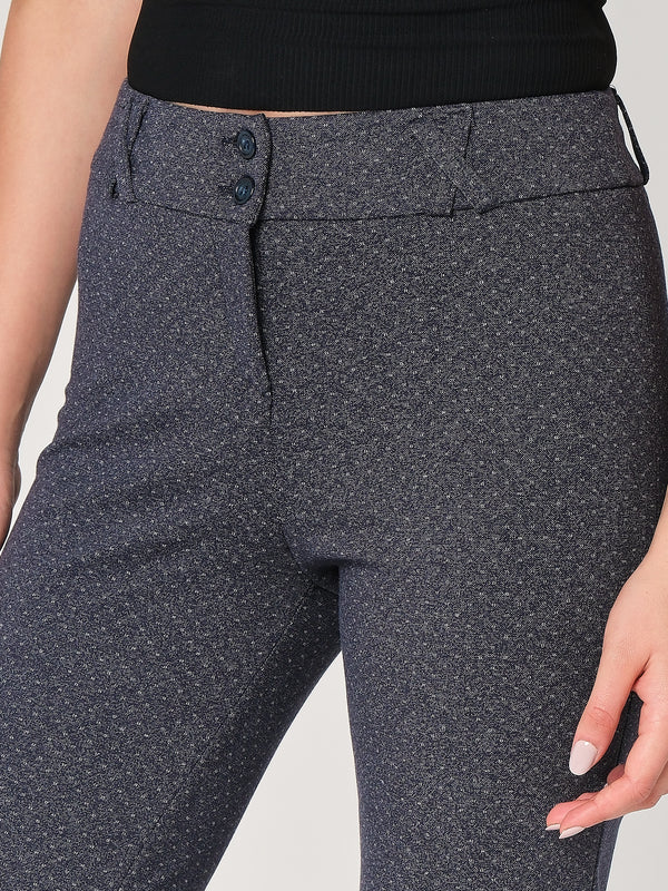 Pantalone tess. punto roma