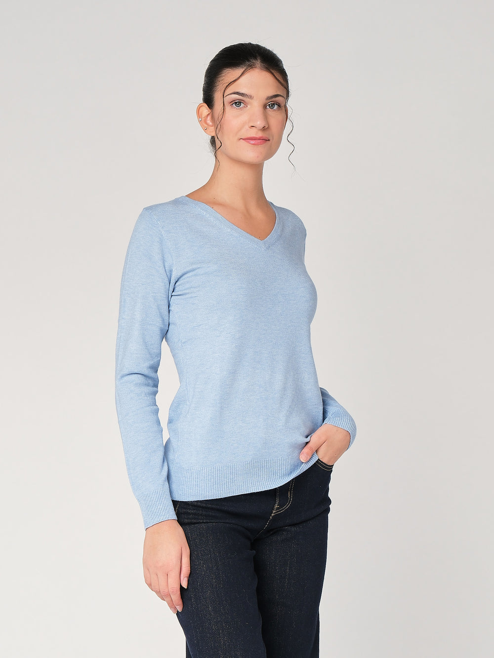 Maglia collo V