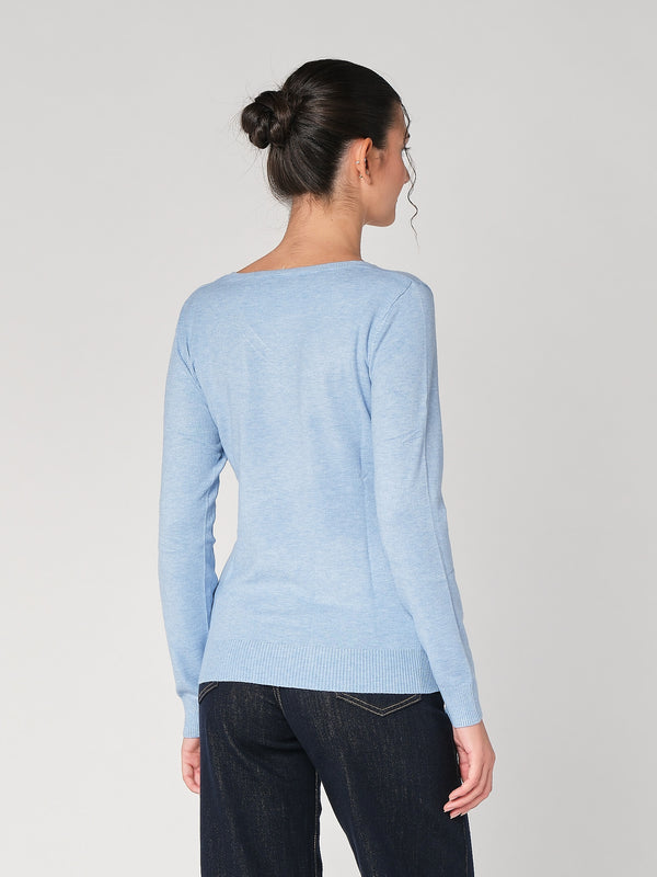 Maglia collo V