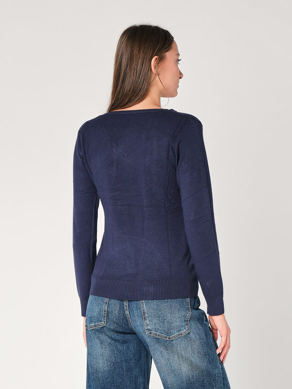 Maglia collo V