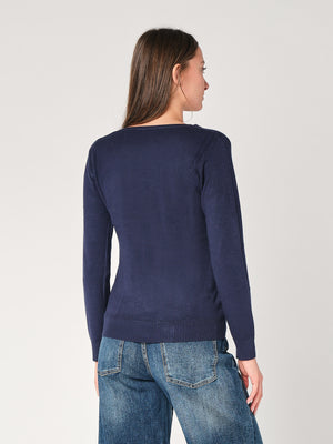 Maglia collo V