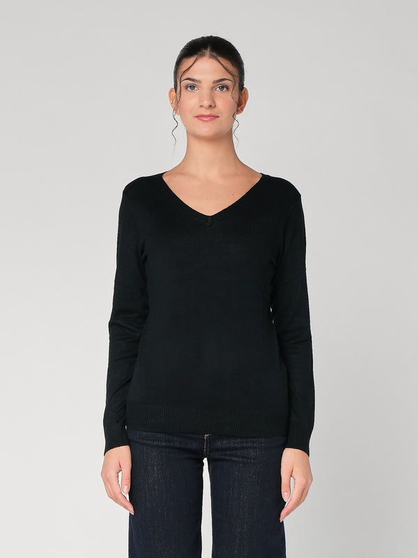 Maglia collo V