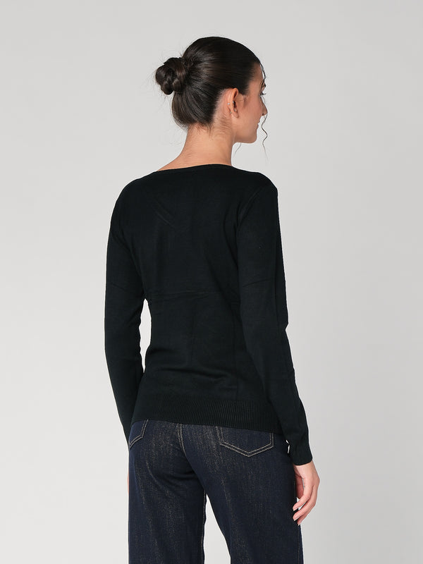 Maglia collo V