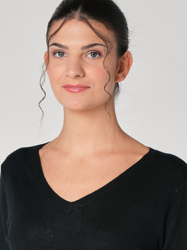 Maglia collo V