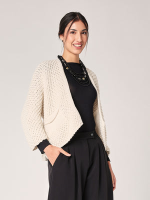 Cardigan con tasche
