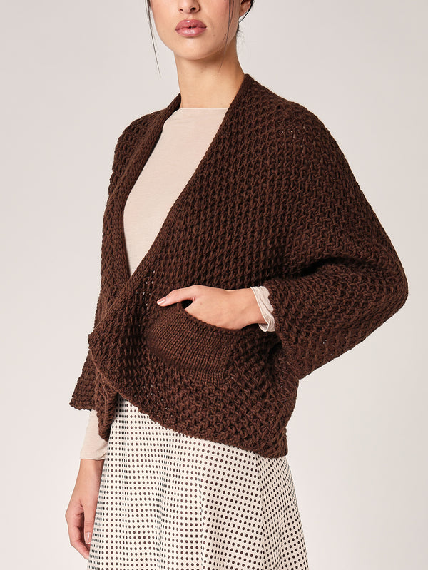 Cardigan con tasche