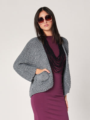 Cardigan con tasche