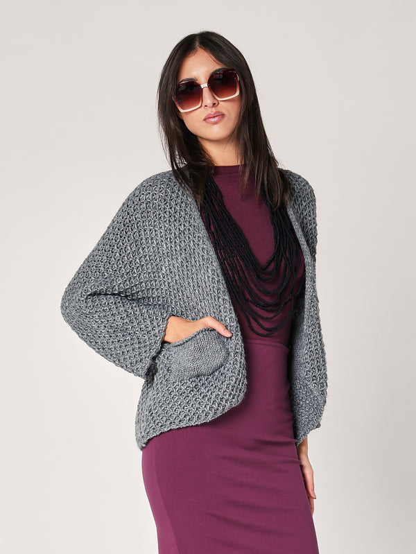 Cardigan con tasche