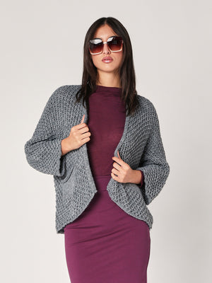 Cardigan con tasche
