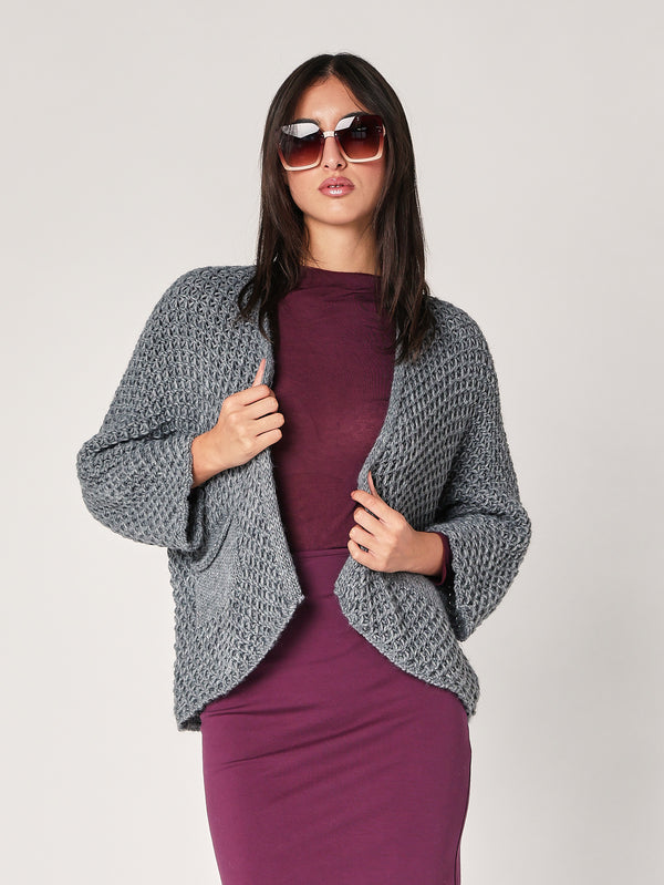 Cardigan con tasche