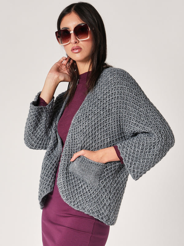 Cardigan con tasche