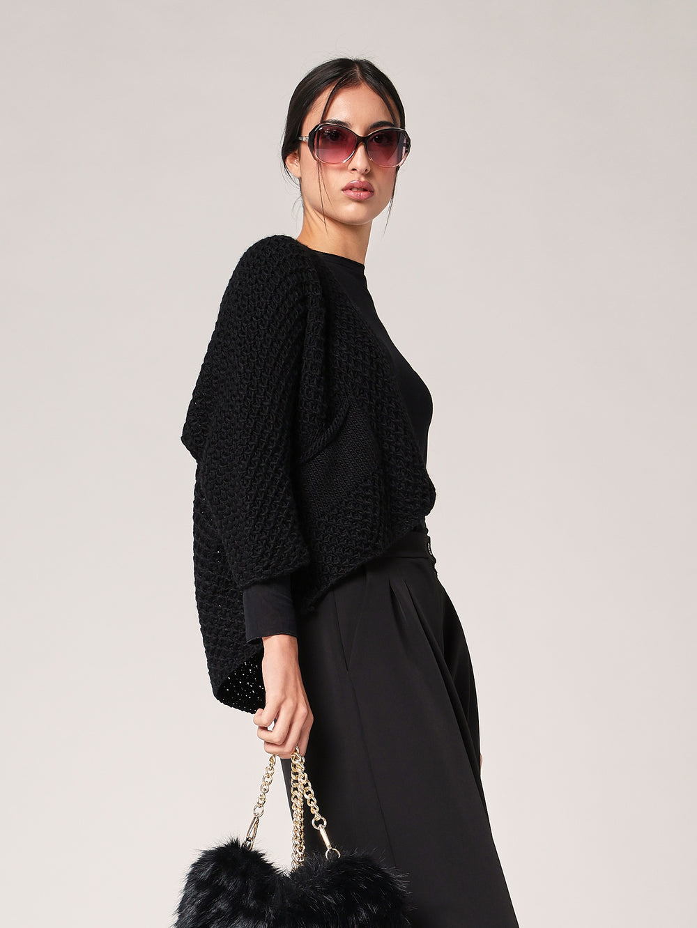 Cardigan con tasche