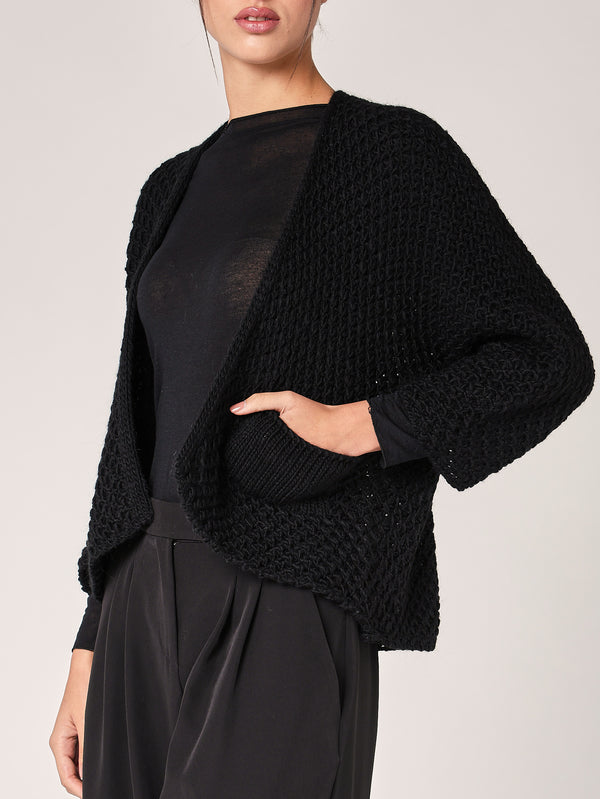 Cardigan con tasche