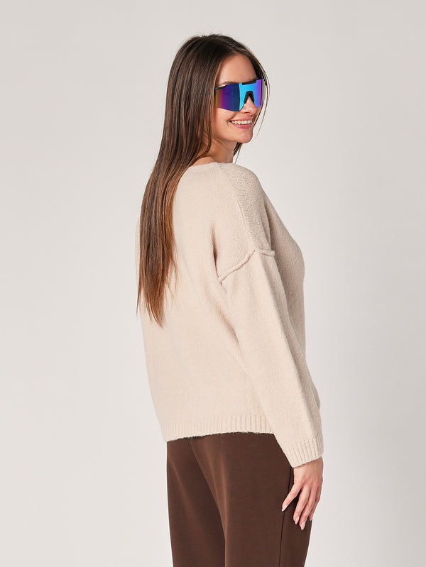Maglia over in cashmere