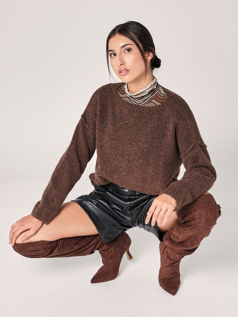 Maglia over in cashmere