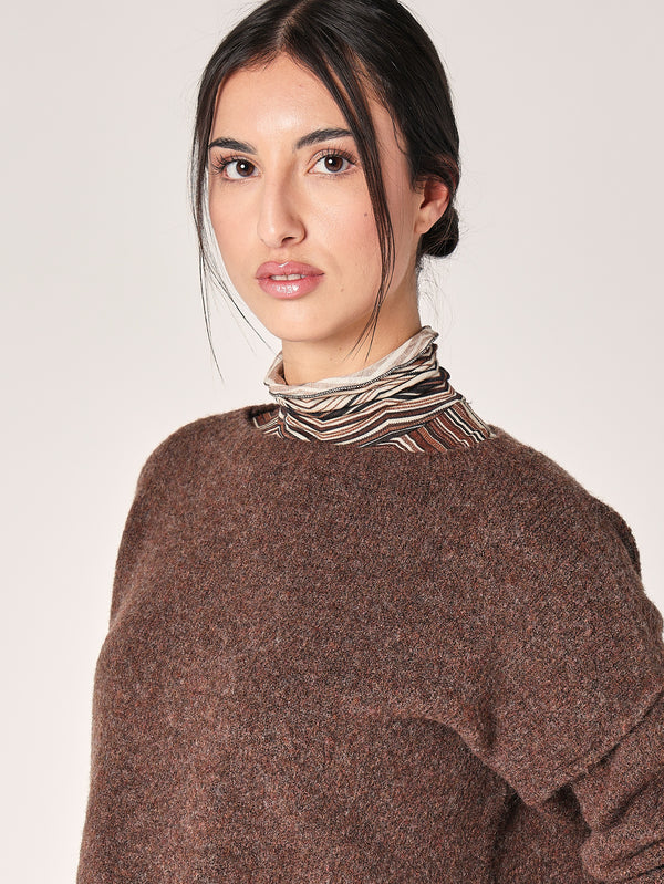 Maglia over in cashmere