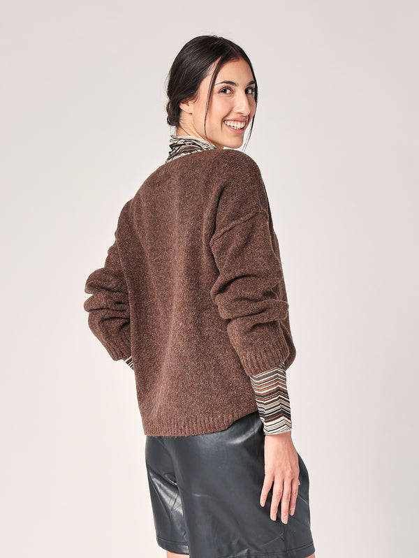 Maglia over in cashmere