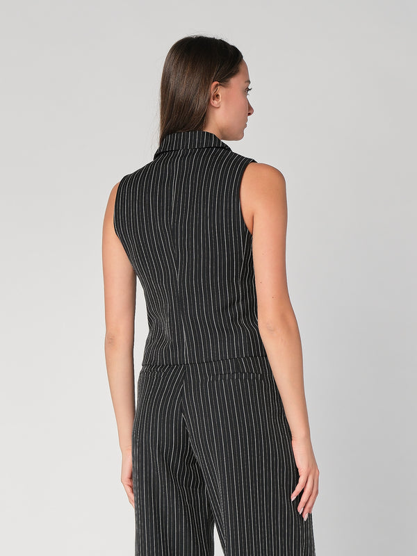 Gilet a righe