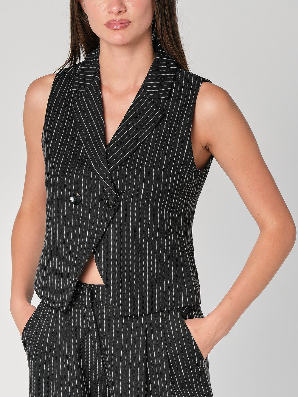 Gilet a righe