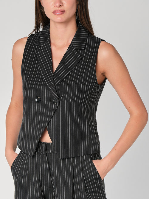 Gilet a righe