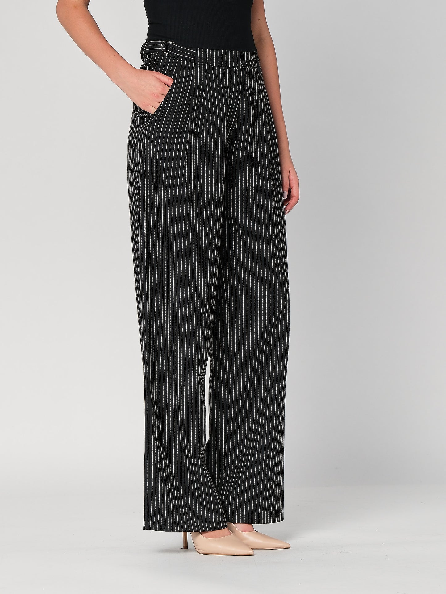 Gestreifte Hose