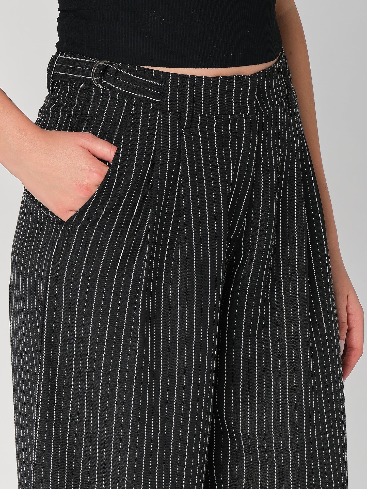 Gestreifte Hose