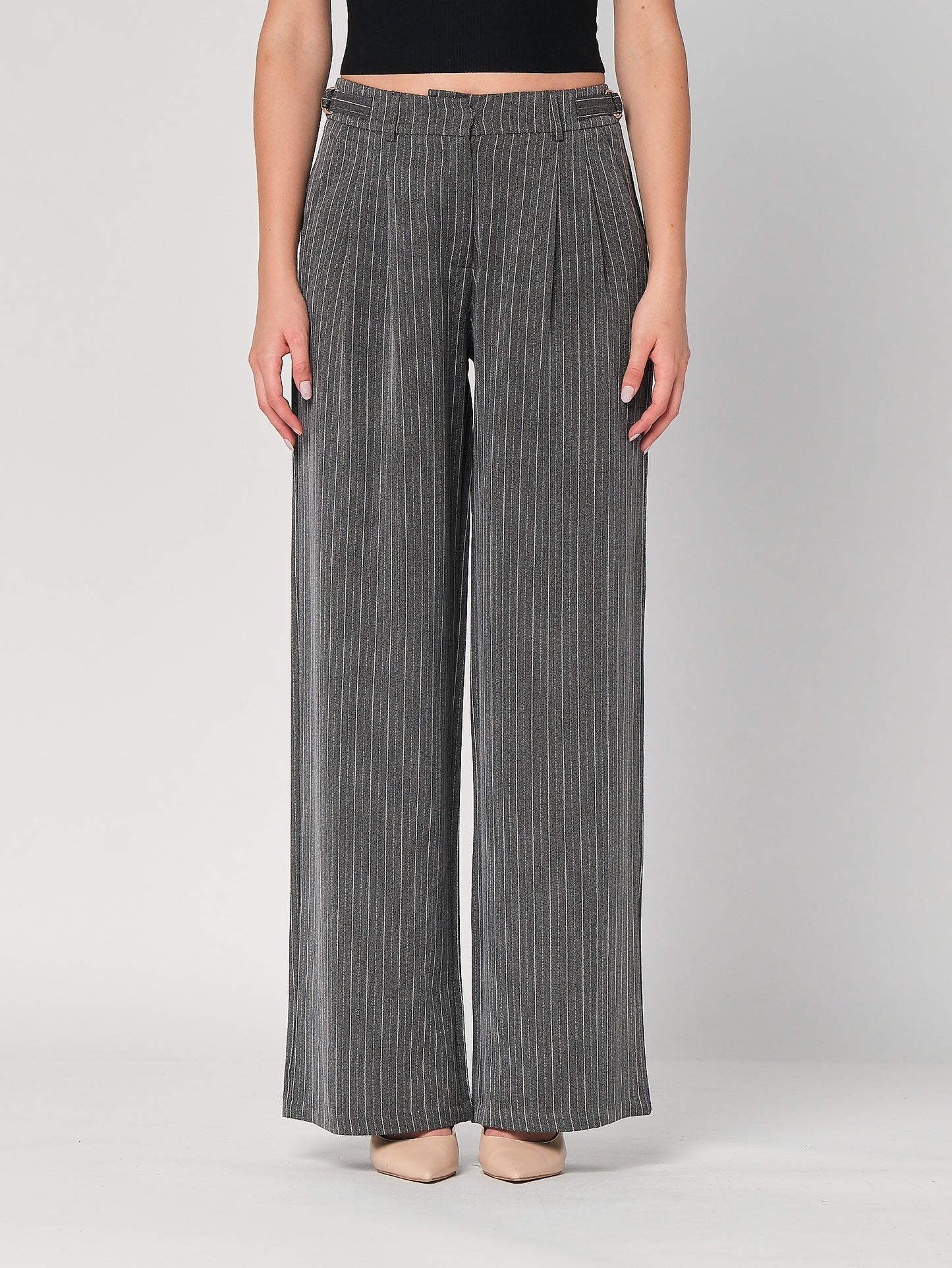 Gestreifte Hose