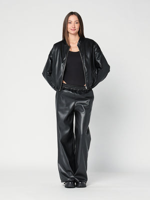 Pantalone ecopelle